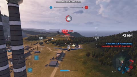 World Of Warplanes P51D Action