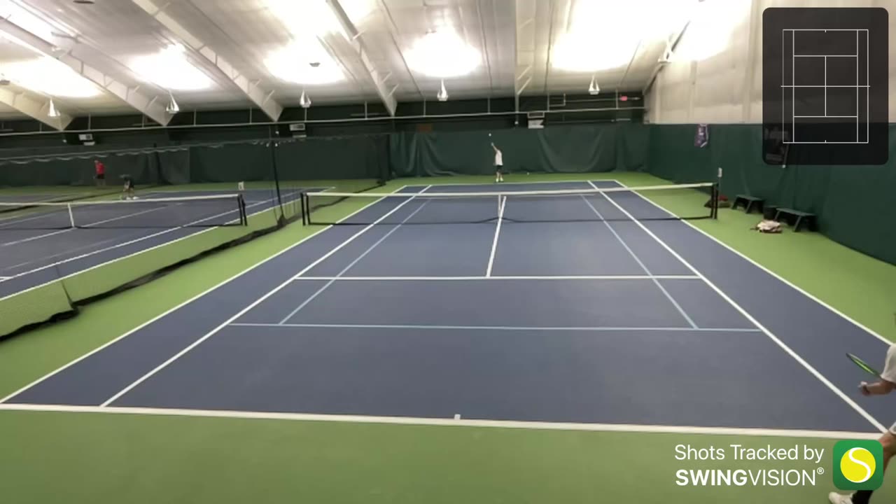 01/15/2025 SwingVision Tennis Video Ridgewood Racquet Club Early Bird Tennis Session