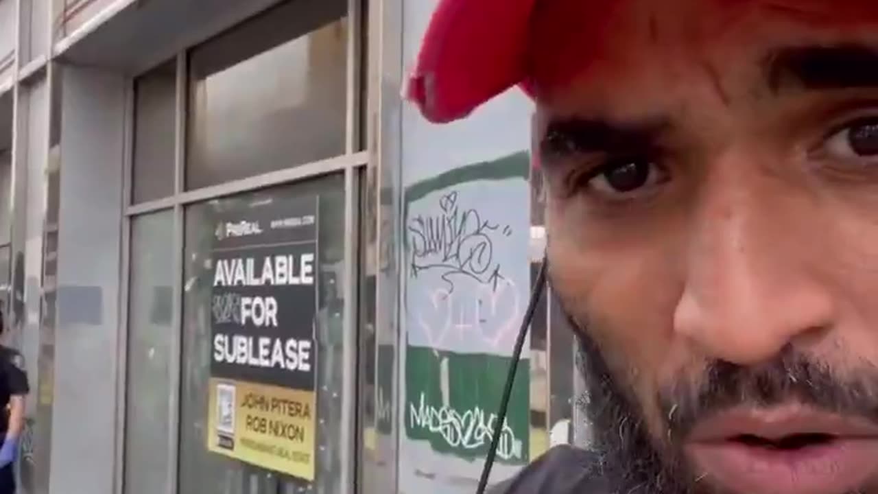 Homeless Dude left dead on the side walk as people pass by