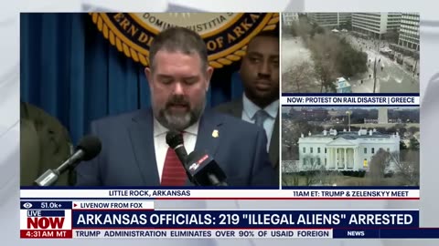 BREAKING: 200+ illegal immigrants arrested in Arkansas operation