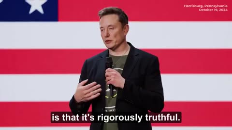 ELON: AI SHOULD BE MAXIMALLY TRUTHFUL, CURIOUS AND LOVE HUMANITY...