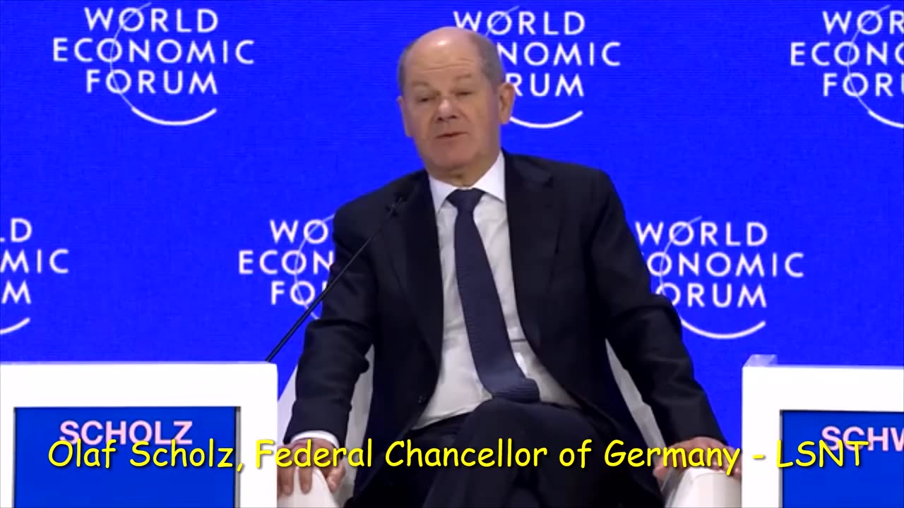 Olaf Scholz, Federal Chancellor of Germany - DAVOS 2025 Q&A