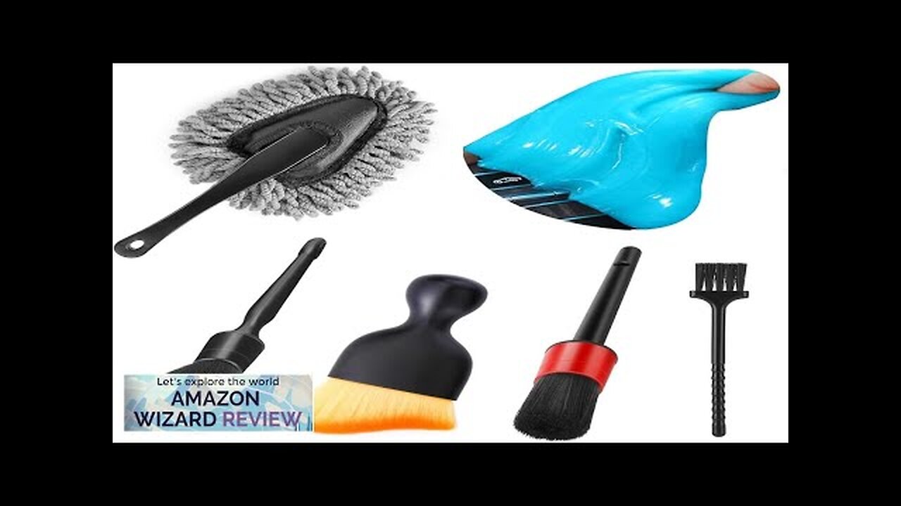 Car Interior Duster Detail Brush Cleaning Gel Kit Soft Dash Vent Dusting Review