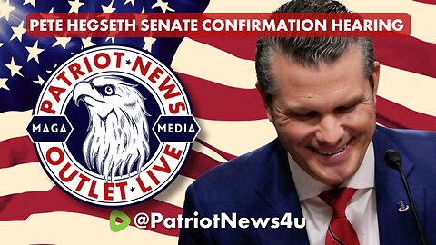 Pete Hegseth | Secretary of Defense | Senate Confirmation Hearing Hr.1 | 01-14-2025