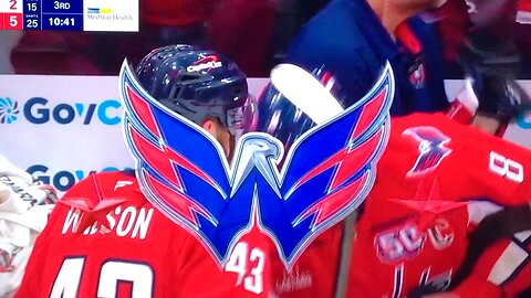 Capitals RW #43 Tom Wilson SH🥅(29)🏒Breakaway Backhand Goal