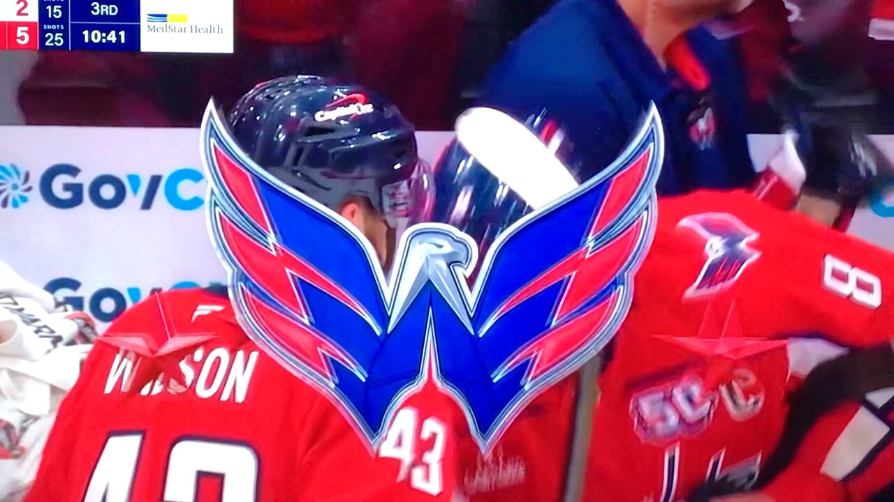 Capitals RW #43 Tom Wilson SH🥅(29)🏒Breakaway Backhand Goal