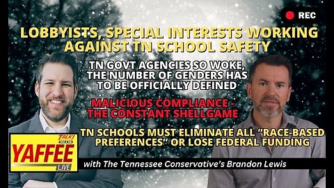 Malicious Compliance - Constant Shell Game / Lobbyists, Special Interests Against TN School Safety