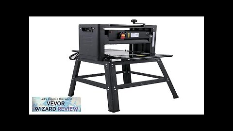 VEVOR Benchtop Planer 13" Thickness Planer 1800W 8000RPM Woodworking Planer 6m/min Review