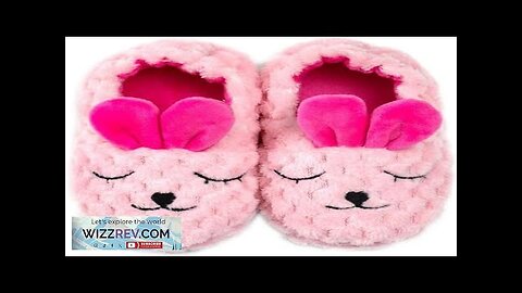 Baby Girl's Premium Soft Plush Slippers Cartoon Warm Winter House Shoes Review