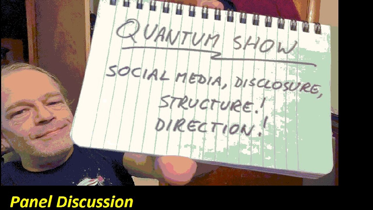 QS Panel Discussion, Guided disclosure? Psionics!