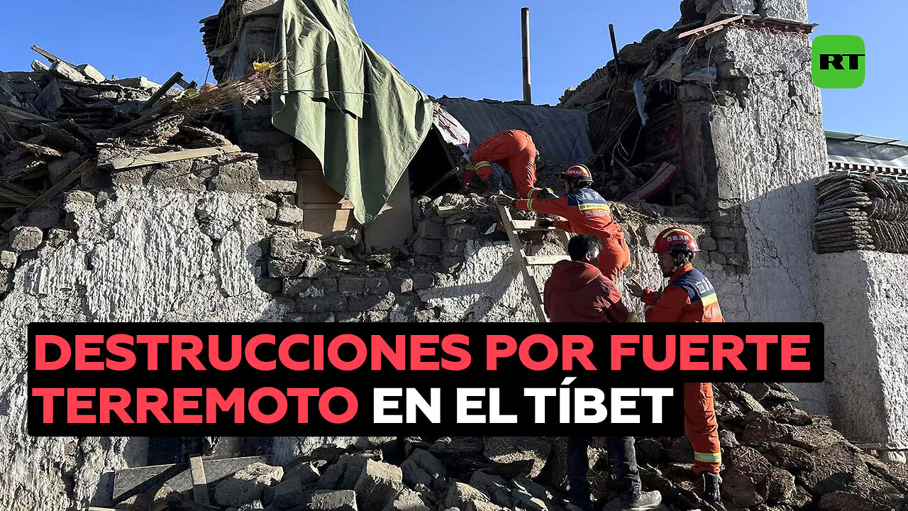 Los destrozos tras el mortal terremoto en el Tíbet