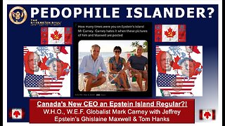 PEDOPHILE ISLANDER? Is Cabal Canada’s New CEO, WEF'r Mark Carney a visitor to Jeffrey Epstein Island