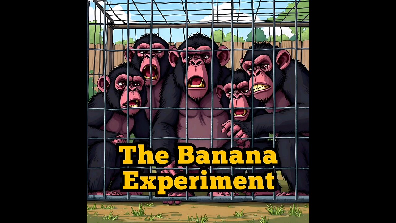 🍌 The Monkey Experiment, the Psychological Behavior of Primates & Humans in the Post Covid World 🌎