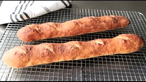 French Baguette - How to make Buguettes at hime