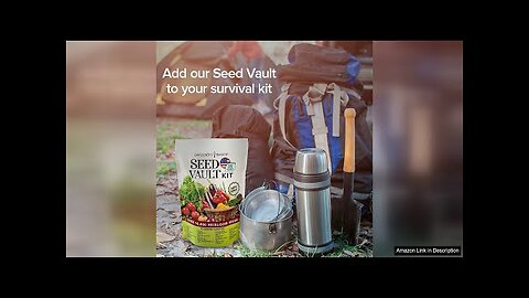 Gardeners Basics, Survival Vegetable Seeds Garden Kit Over 16,000 Seeds Non-GMO Review