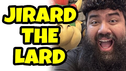 Jirard The Completionist Uses $600,000 Charity Money As A Bib During Lard Meals