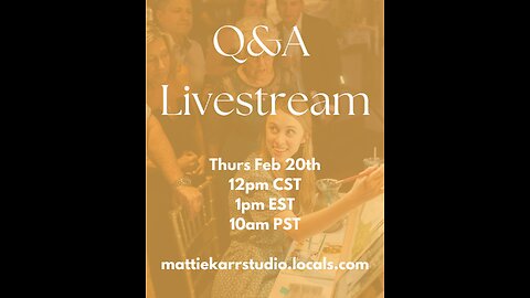 Q&A Livestream