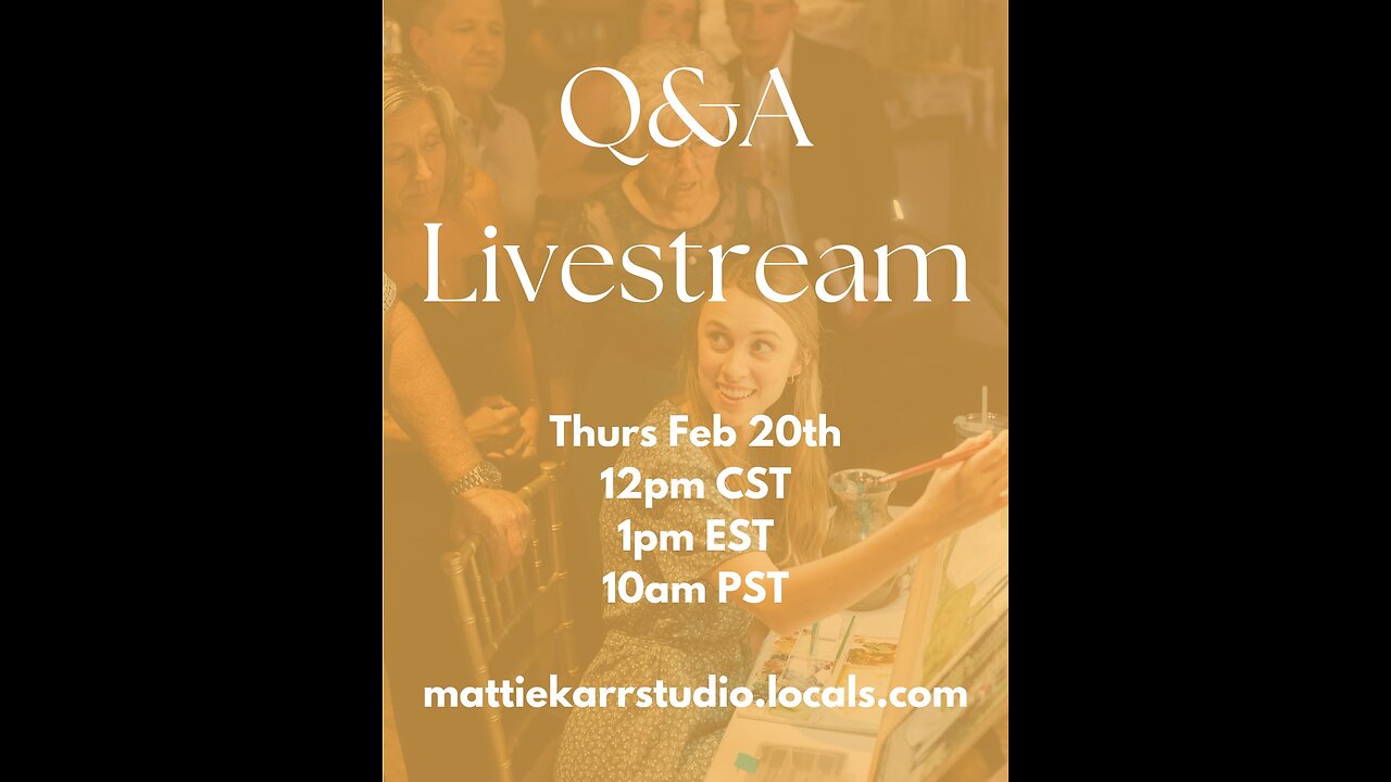 Q&A Livestream