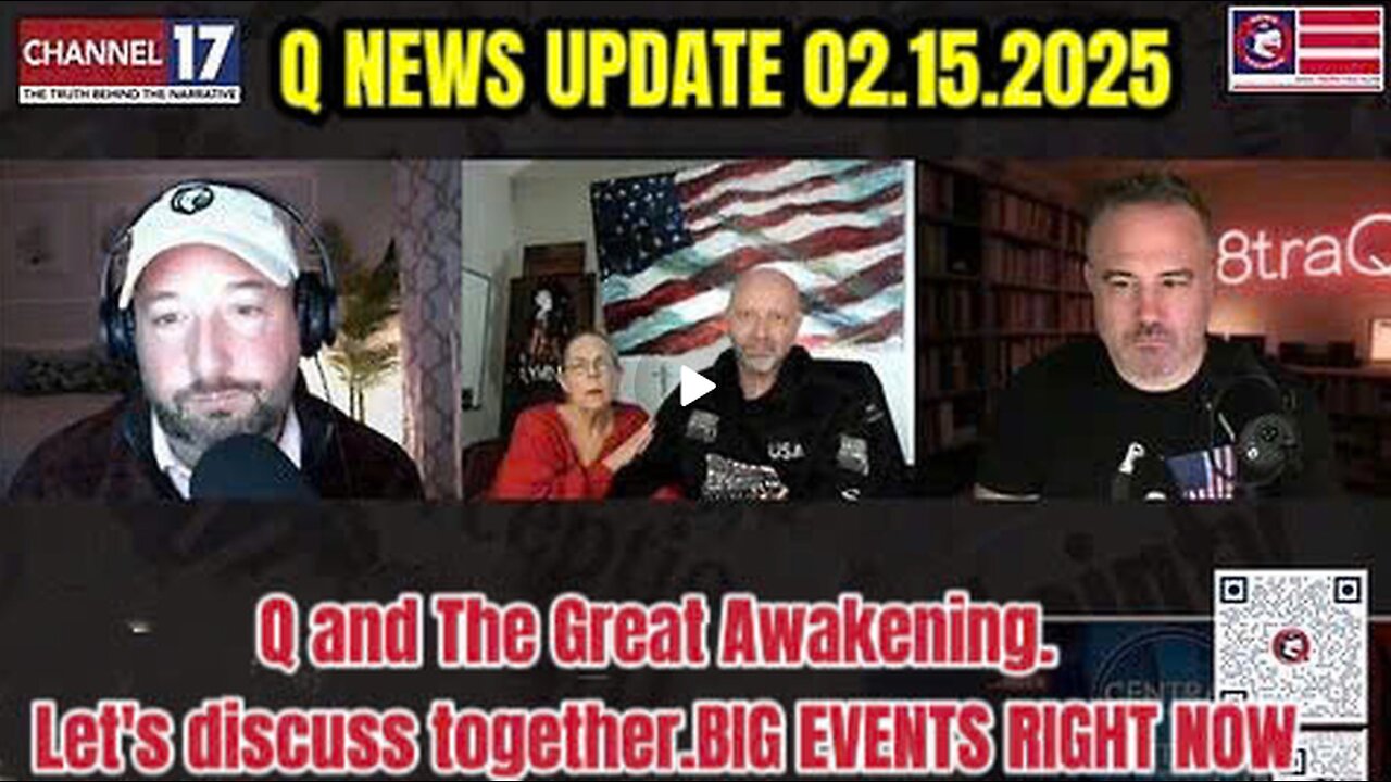 Q and The Great Awakening. Let's discuss together.BIG EVENTS RIGHT NOW