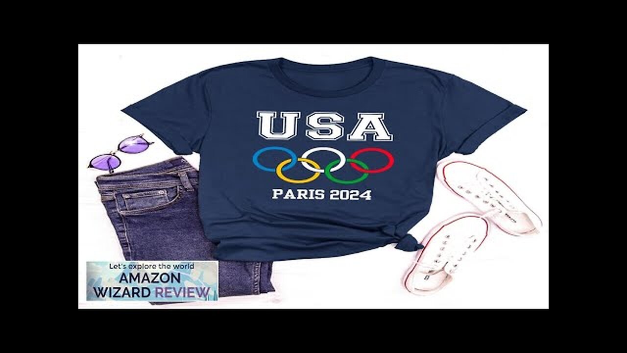 Olympics Shirt Team USA Olympics T-Shirt 2024 France Olympics Games Tee Review