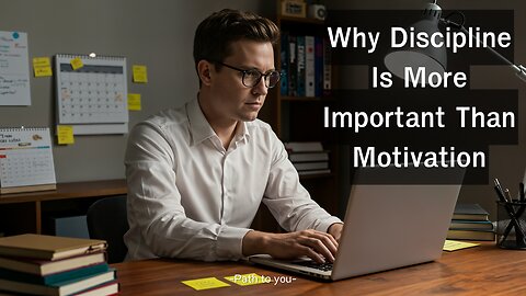 Why Discipline Is More Important Than Motivation | Path to You