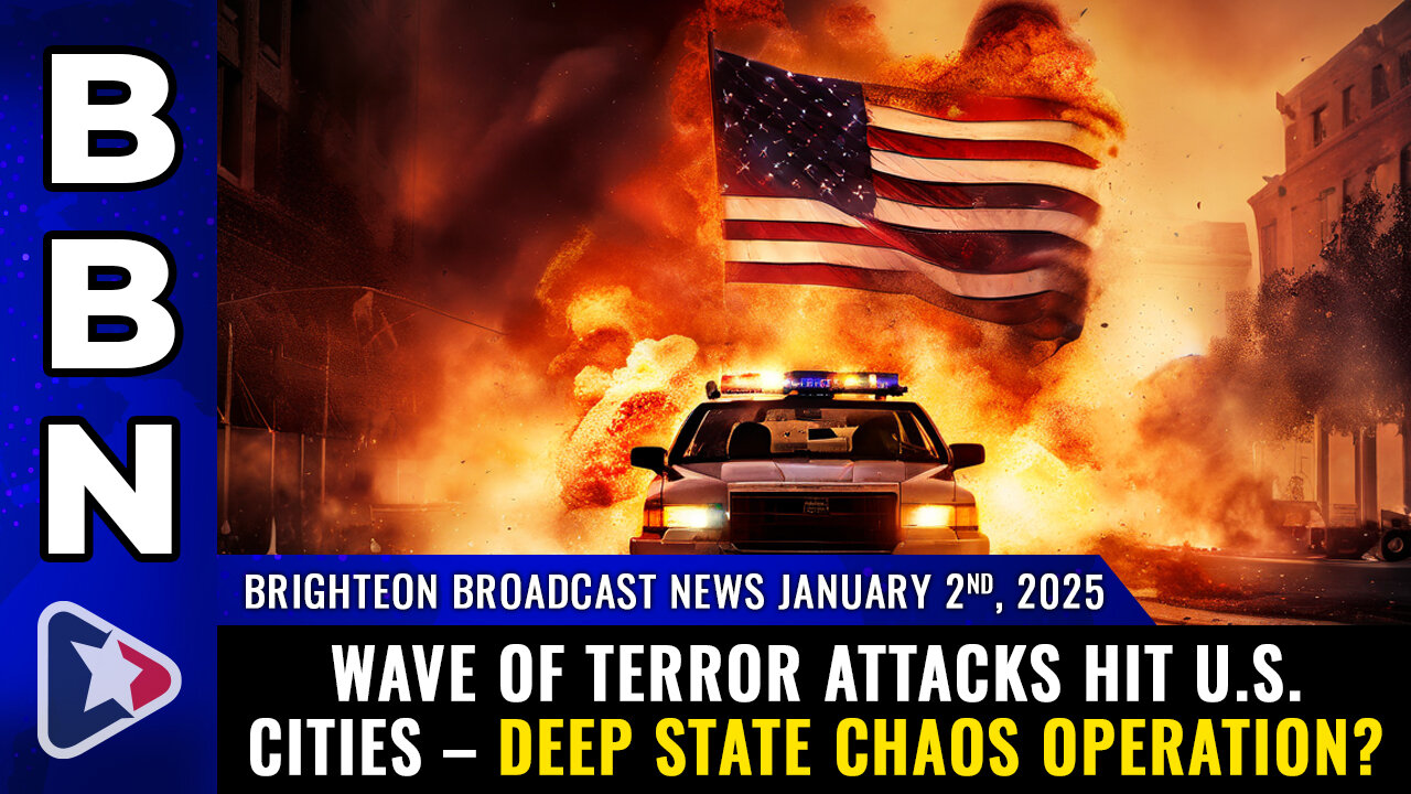 WAVE OF TERROR attacks hit U.S. cities - more to come + AI tech for 2025