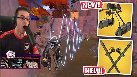 Nick Eh 30 Uses The New Mythic Thunder Spears & ODM Gear & LOVES It!