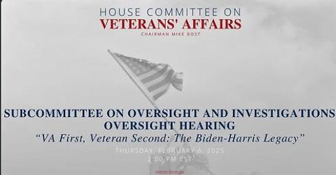 Subcommittee on Oversight and Investigations Oversight Hearing