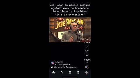 Joe Rogan on cheering against America