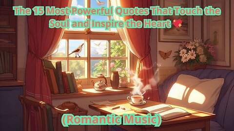 The 15 Most Powerful Quotes That Touch the Soul and Inspire the Heart 💖 (Romantic Music)