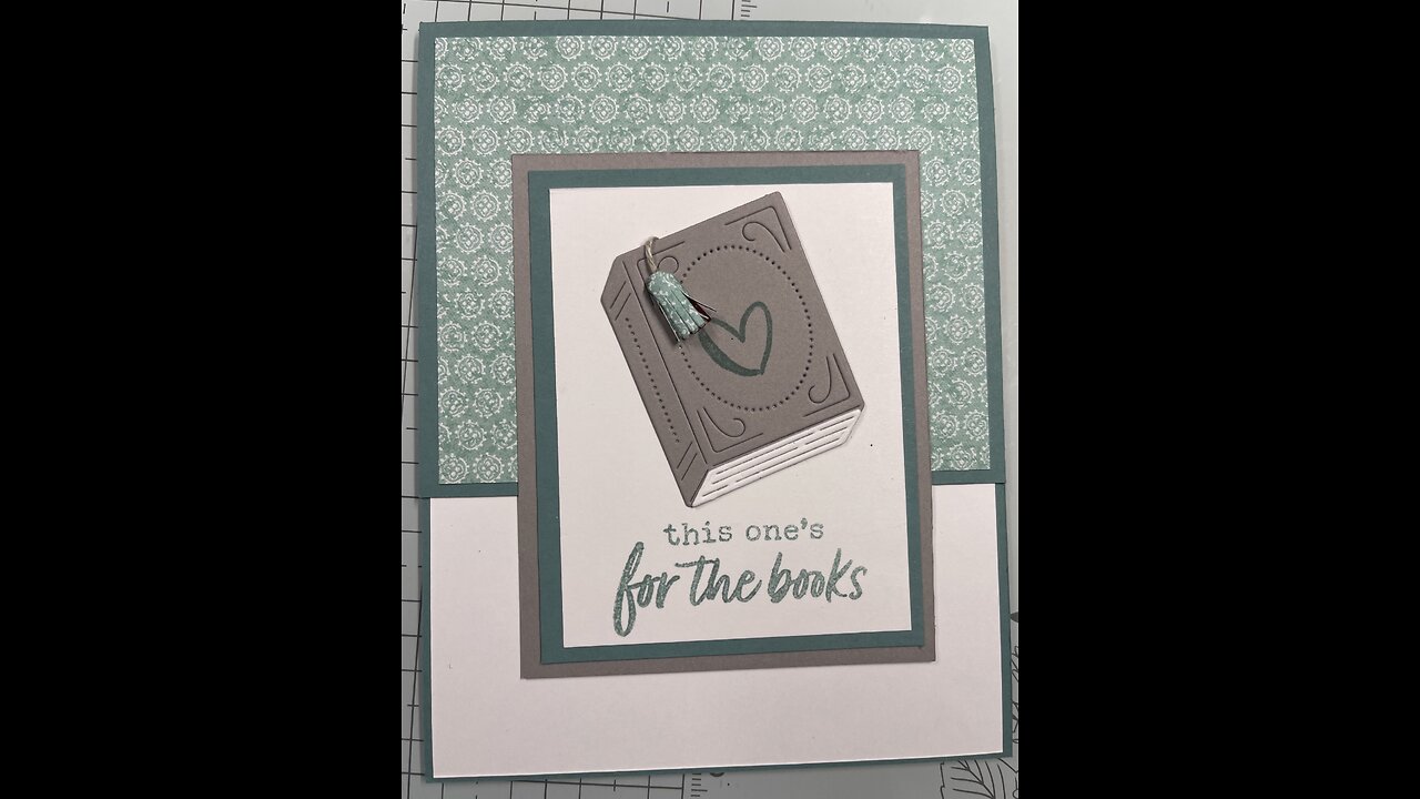 One for the Books with a FUN FOLD Gift in a Card - 02/19/2025