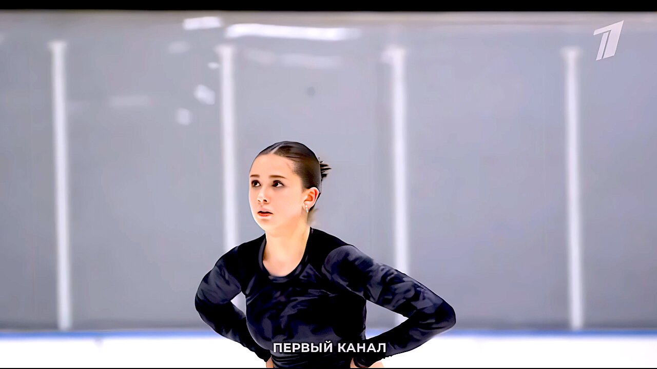 Kamila Valieva's preparation for the Russian Challenge tournament (4k)