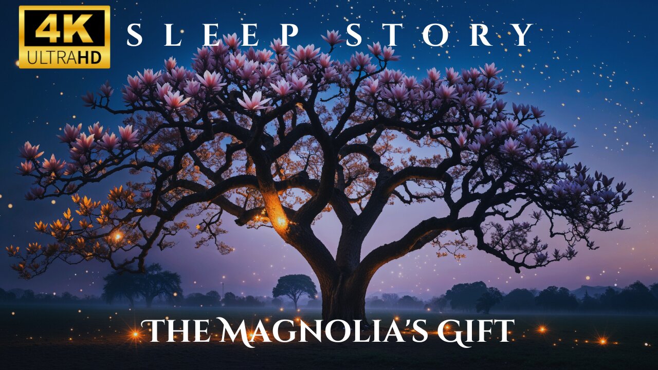 Magical Soothing Sleep Stories For A Calm Cozy Bedtime | The Magnolia's Gift | 4K ULTRA