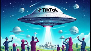 Mother Ship Spotted Before TikTok Ban 🛸🚫 – What’s the Connection?