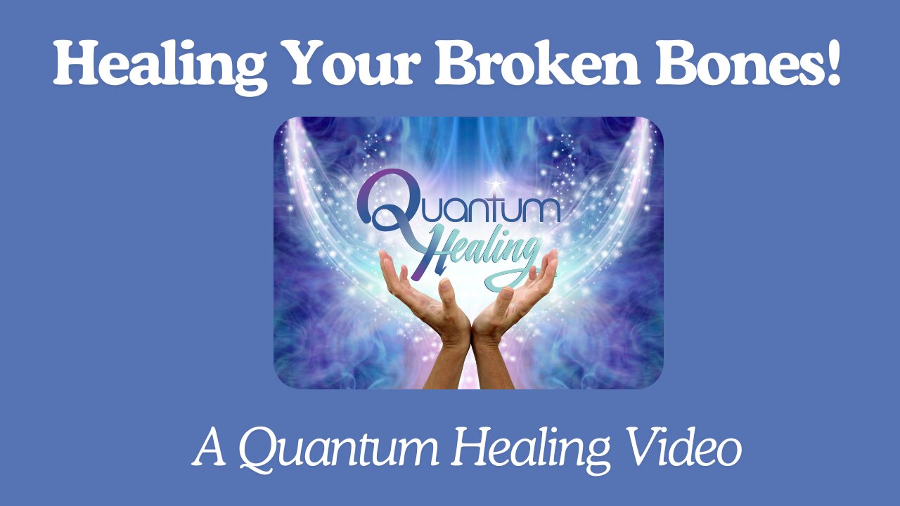 Healing Your Broken Bones! Quantum Healing with LifeWave