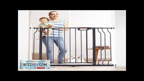 VEVOR Baby Gate 29.5"-39" Extra Wide 30" High Dog Gate for Stairs Review