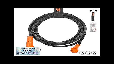 VEVOR 25 ft RV Power Cord Generator Cord 30A NEMA TT-30P/ NEMA Review