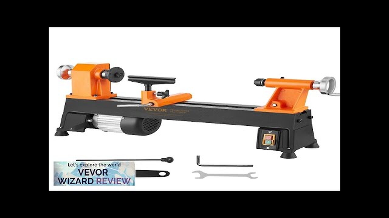 VEVOR Benchtop Wood Lathe 10 in x 18 in 0.5 HP 370W Review