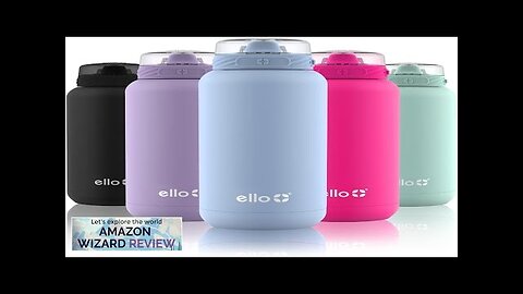 Ello Cooper Stainless Steel Water Bottle with Straw and Carry Handle Double Review