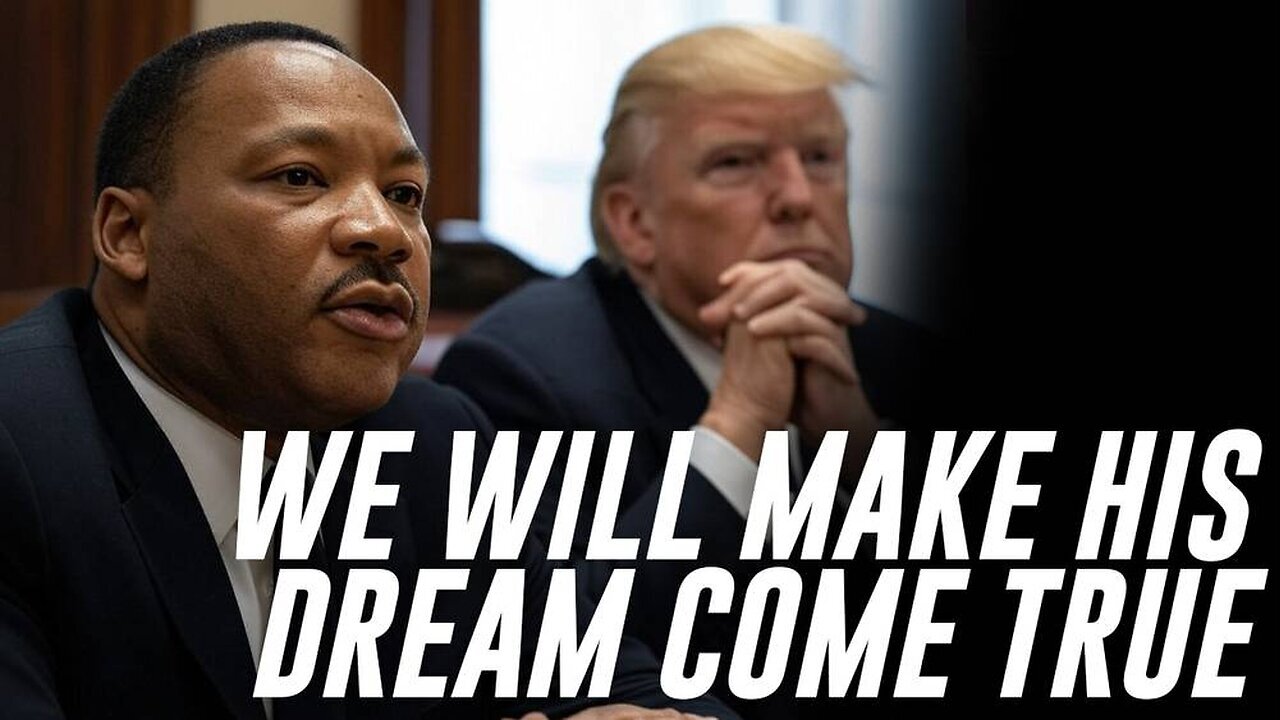 "We Will Make His Dream Come True": Trump Honors MLK Jr. By Promising To Make His Vision Into