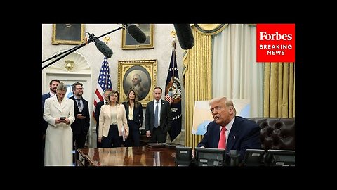 BREAKING NEWS: Trump Signs New Executive Orders While Taking Multiple Questions From Reporters