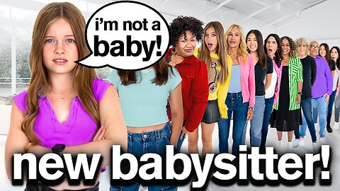 My Daughter Survives 100 Baby sitters In 24 Hours!