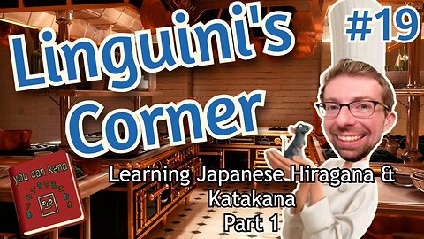 Linguini's Corner - Learning Japanese #1