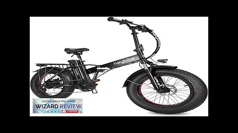 Heybike Mars Electric Bicycle Foldable 20" x 4.0 Fat Tire Electric Bicycle Review