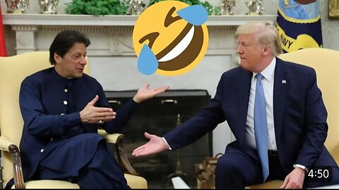 (Funny) Donald trump meets imran khan