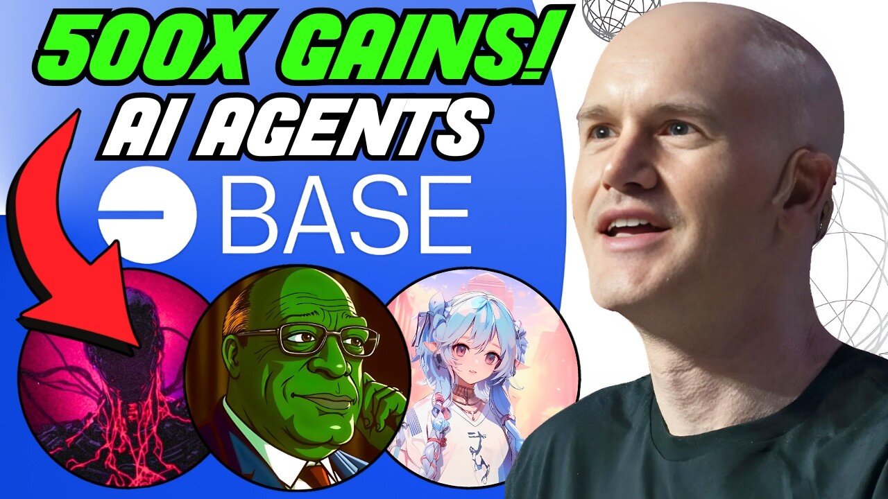 Top 10 Base Chain Crypto Altcoins Set to EXPLODE 500X This Bull Run (AI AGENT COINS WILL DOMINATE!)