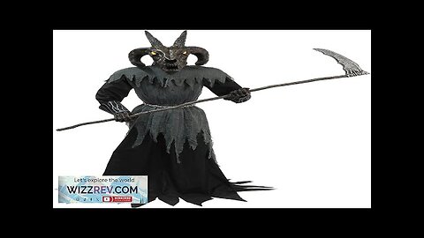 Spirit Halloween 7.6 Ft. Baphomet Animatronic Decoration Review