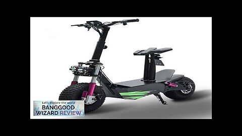 USA Direct Mototec Mars-E25 Electric Scooter 48V 20Ah Batetry 2500W Motor 30-45KM Review