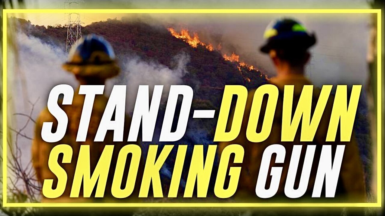 BREAKING BOMBSHELL: Stand-Down Of Firefighting Forces Ordered Hours Before Historic Inferno By Democrat Party Emergency Managers, Despite Massive Warnings Of Life-Threatening Winds!