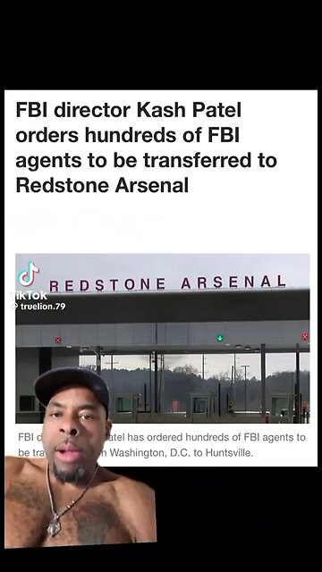 Kash Orders 100’s Of FBI Agents To Redstone Arsenal